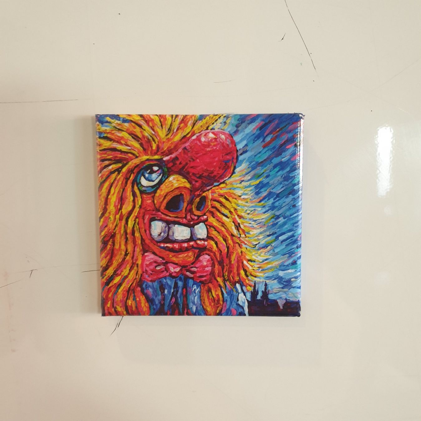 Calamite: Magnet: Waggis 5.2x5.2cm Fasnacht Basel – Nuovo e nell'imballaggio originale da Basel venduto da HNDidn