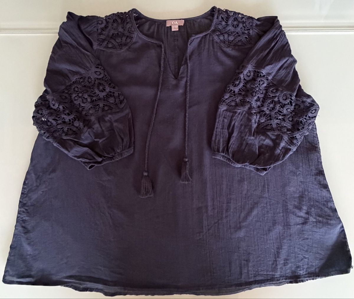 C&A Blusen: Bluse dunkelblau 50/52 – Gebraucht aus Bettlach von tiz_vdb2