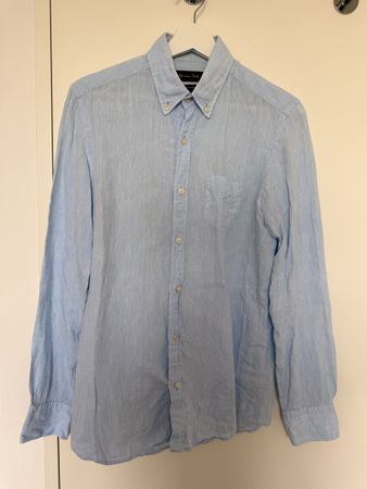 Men’s Massimo Dutti Linen Shirt Size S 
