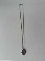 Thomas Sabo silberfarbene Halskette mit Glitzer Anhänger