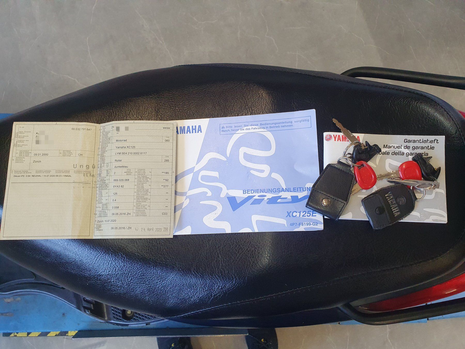 Yamaha Scooter: Yamaha Vity XC 125 mit Topcase – Usato da Schenkon venduto da flory89 6