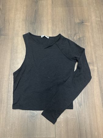 Damen Langarmshirt schwarz Grösse S neu