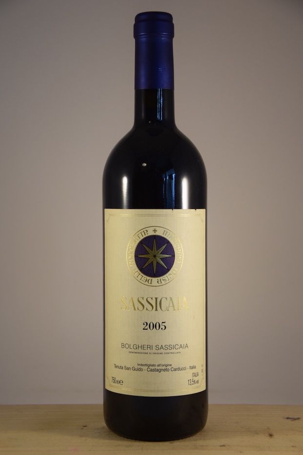 Sassicaia Vins: 1 Fl. Sassicaia 2005 – Neuf avec emballage d'origine à Muri AG par winklerweine