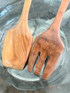 Set di posate: HoLz  SaLatbeSteCK – Usato da Winkel venduto da zeho 3