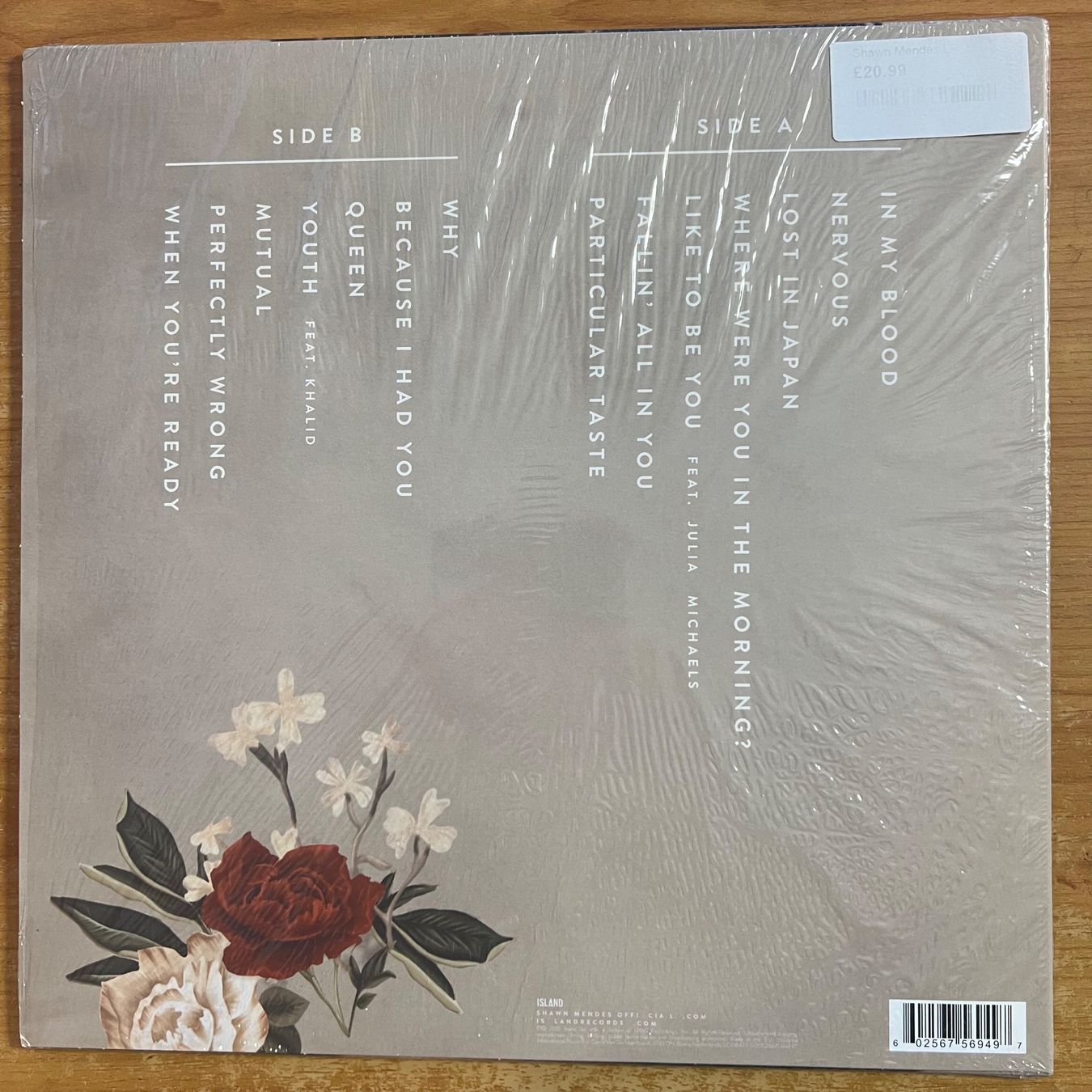 Dischi in vinile: Shawn Mendes - Same / 1. EU-Press. 2018 - NEW & Sealed – Nuovo e nell'imballaggio originale da Gais venduto da soundcave57 2