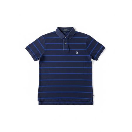 Polo Polo Ralph Lauren Custom Fit Bleu Marine Rayé - M #36