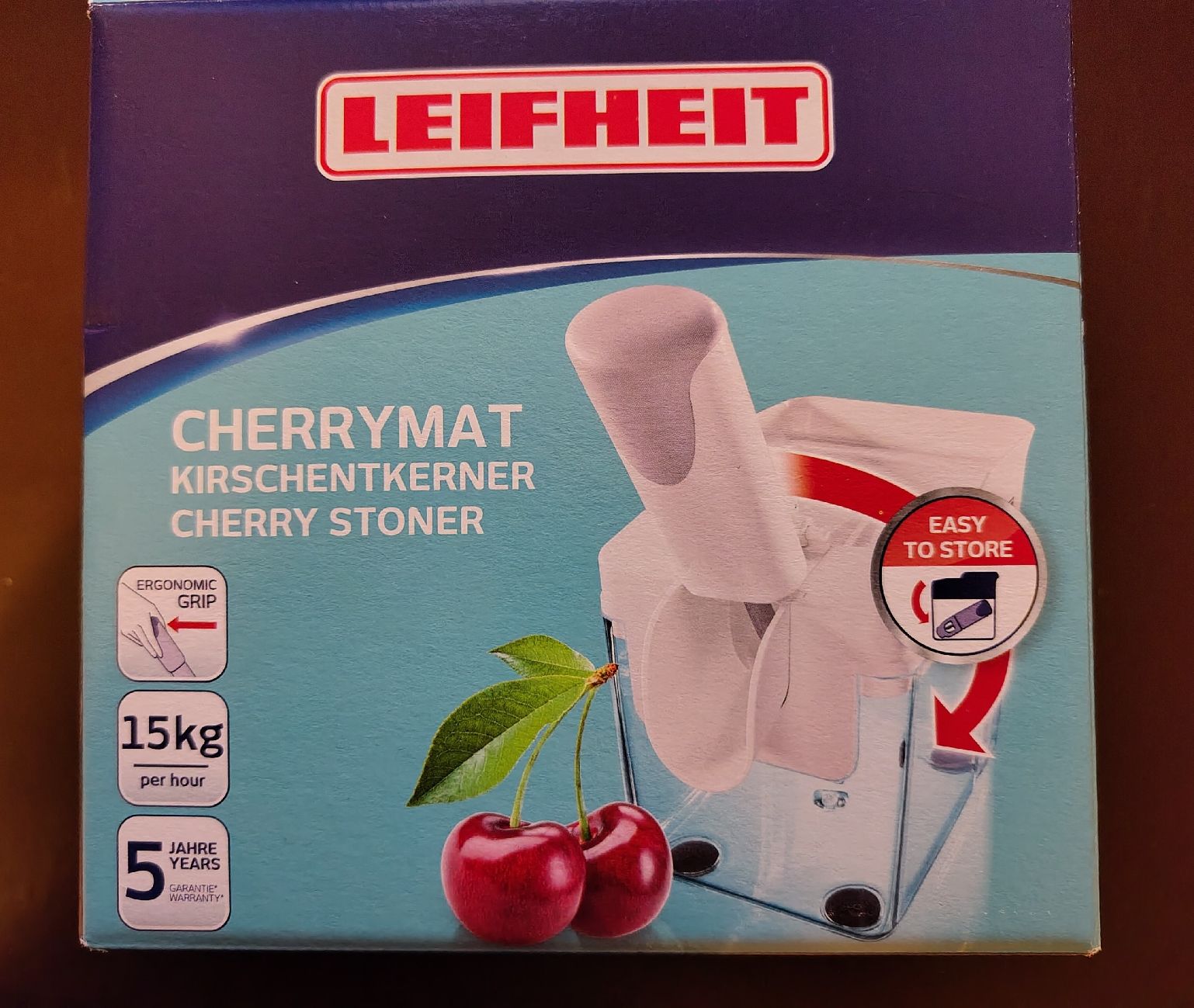 Cucine complete: Dénoyauteur à cerises – Nuovo e nell'imballaggio originale da Vevey venduto da Jeffave