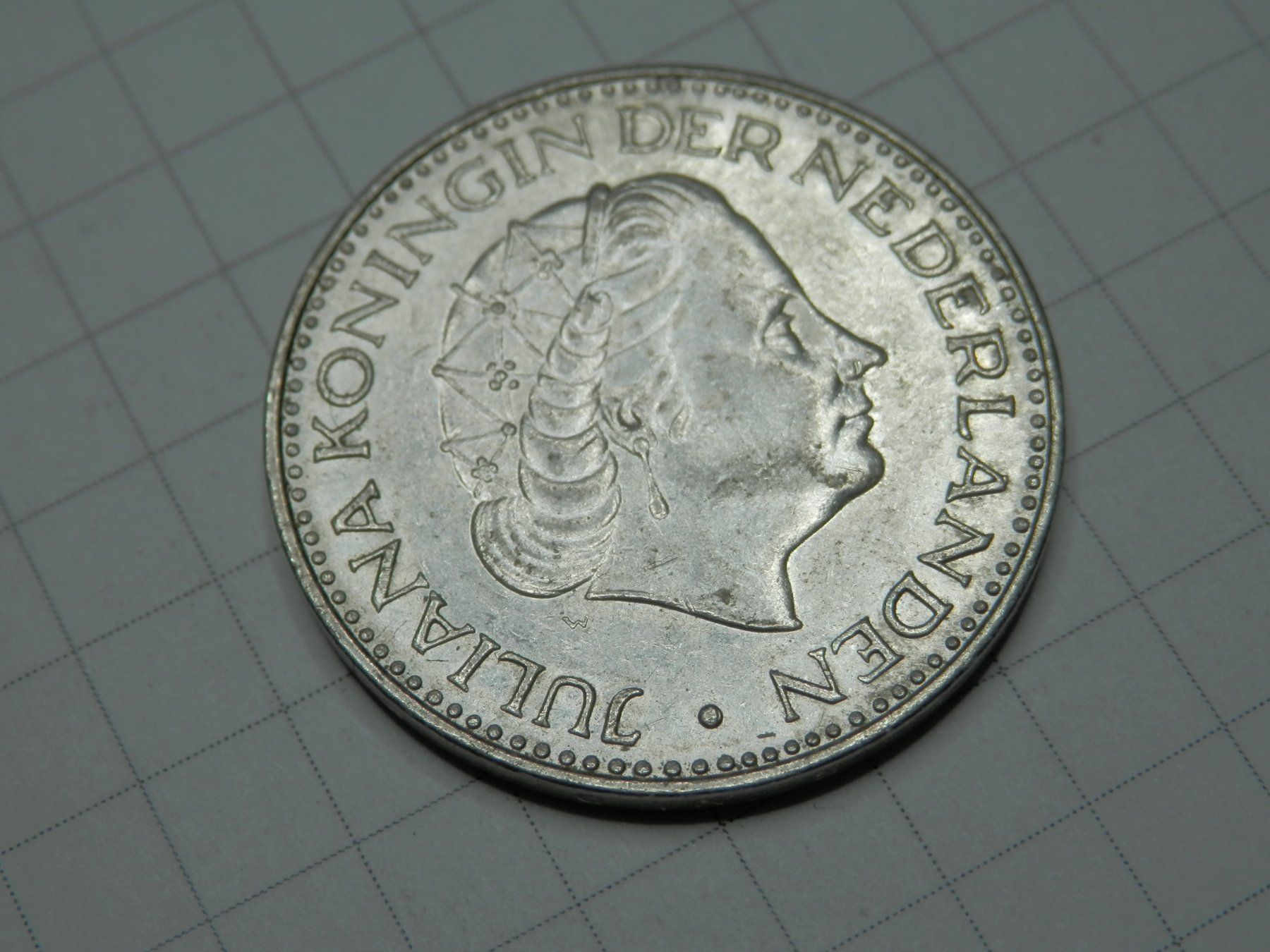 Tutti le monete: Niederlande 1 Gulden, 1968 – Usato da Weiach venduto da weiach81 1