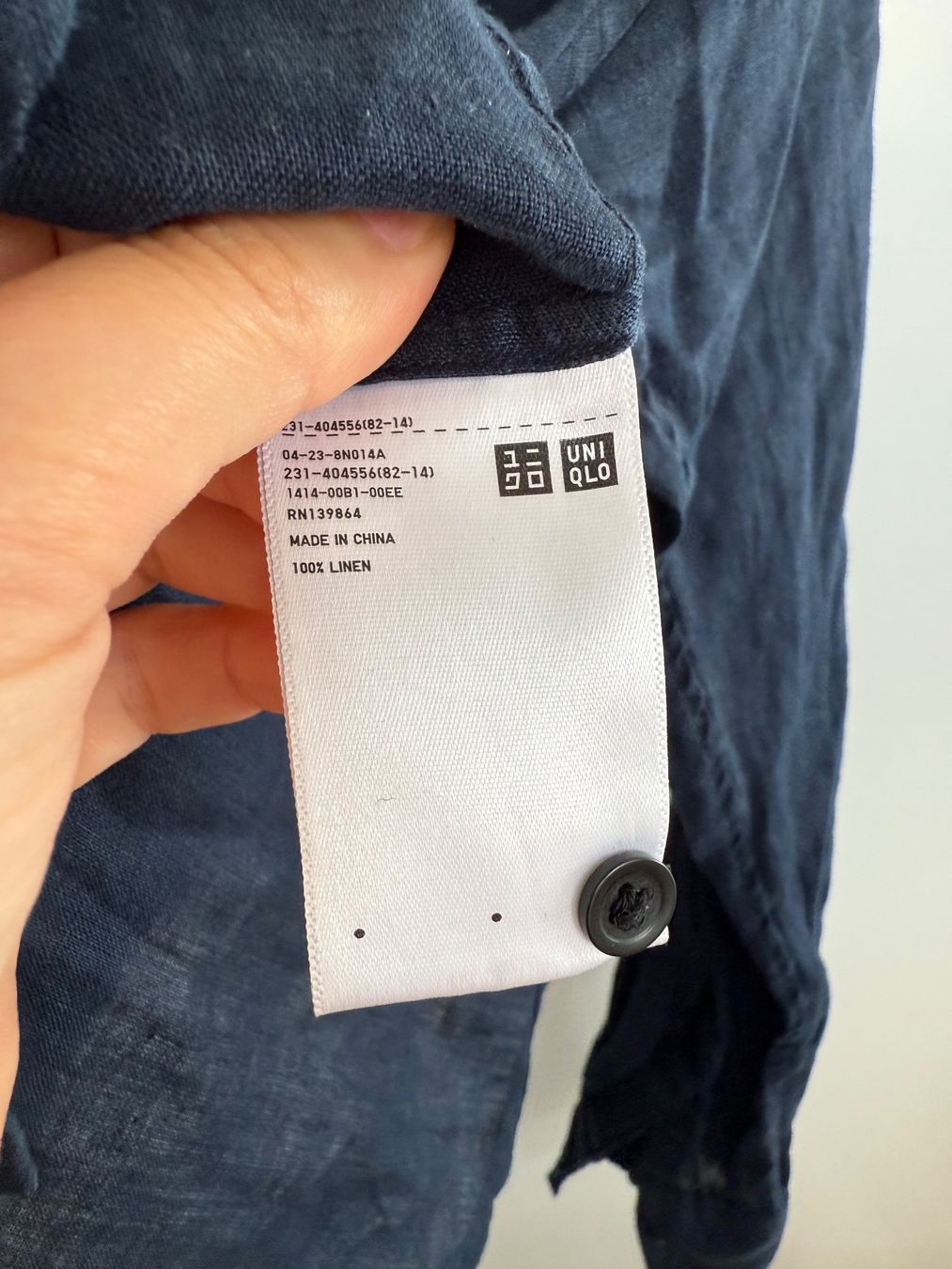 Uniqlo Blusen: UNIQLO 100% linen blouse XS – Gebraucht aus Buchs AG von sxf96 3