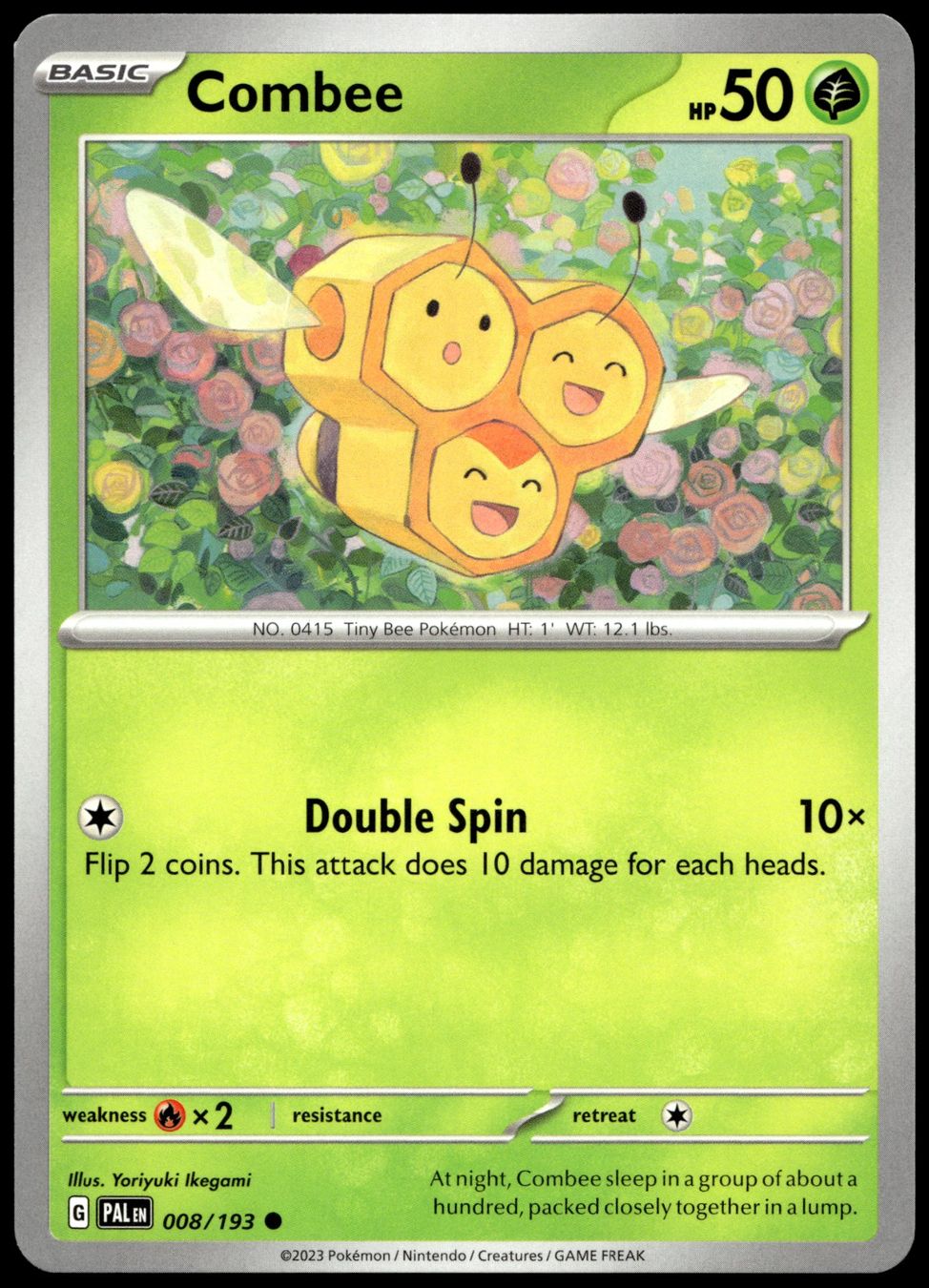 Pokémon Carte collezionabili: Pokémon Combee 008/193   SV02 Paldea Evolved – Usato da Le Mouret venduto da PokemonCards_CH