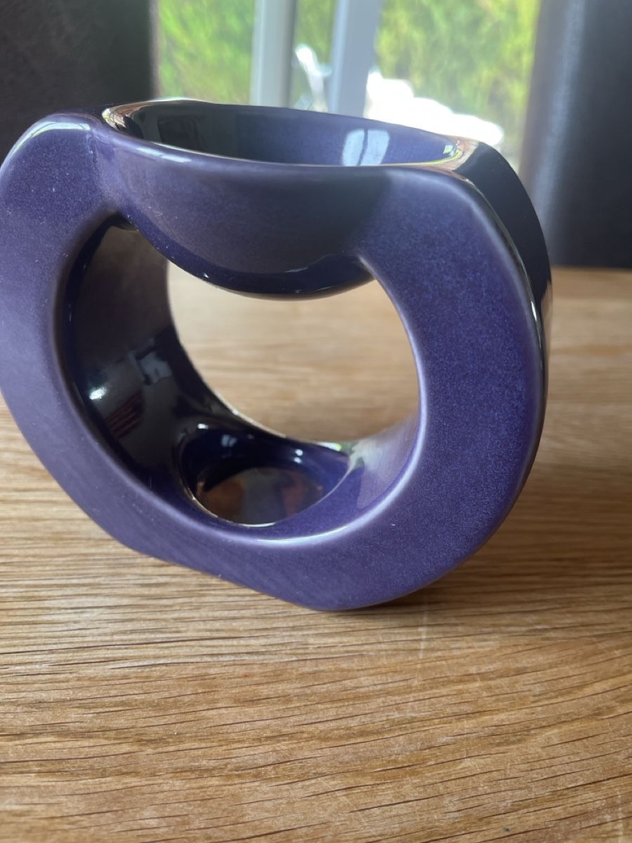 Partylite Duftöldiffusoren: Diffuseur de senteurs PartyLite violet ceramique – Neu (gemäss Beschreibung) aus Saillon von Bleuazul