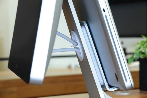 Staffa per monitor: APPLE IMAC MACBOOK NOTEBOOK HALTERUNG – Usato da Wildegg venduto da Swiss.Olympia 1