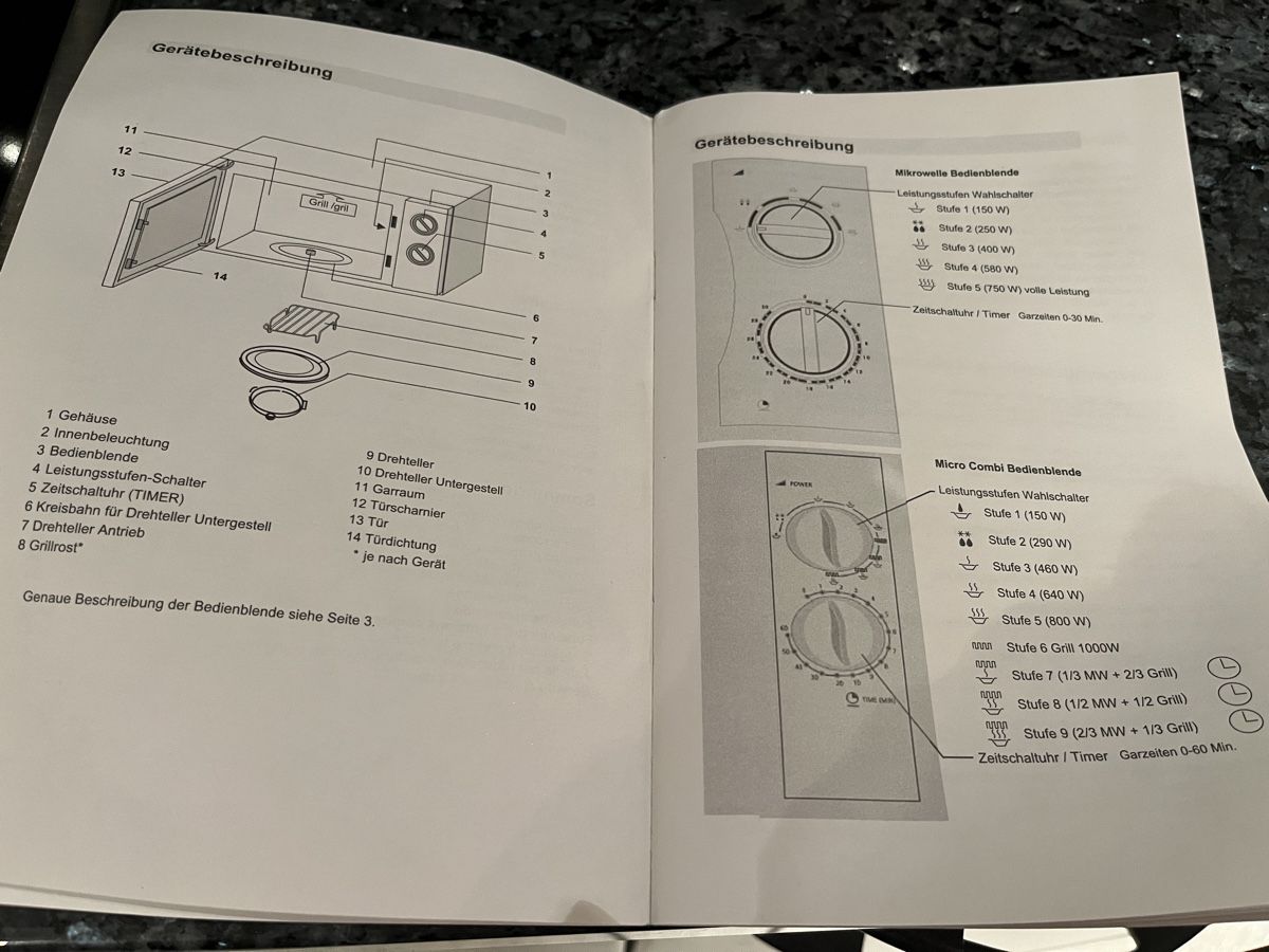 Elettrodomestici da cucina: Mikrowelle – Usato da Schlieren venduto da Vschul 5