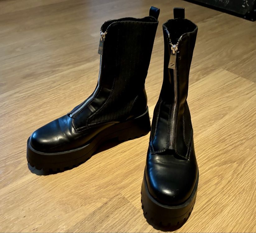 Damenschuhe Stiefeletten Zara Stiefeletten ZARA WOMEN'S FLAT