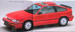 Prospekt Honda Civic Sport CRX 1.6-16 inkl. Preisliste  CH