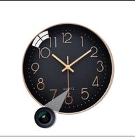 Wanduhr mit integrierter Kamera WIFI mit Bewegungserkennung