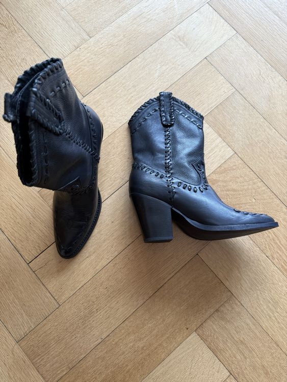 Mango Scarpe da donna: Lederstiefel Gr. 40 – Nuovo (secondo la descrizione) da Basel venduto da pet_y7pt 5