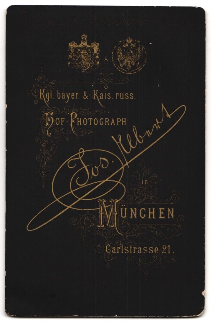 Fotografie &  Plakate: Fotografie Jos. Albert, München, Baron  – Gebraucht aus Berlin von bartko-reher 1