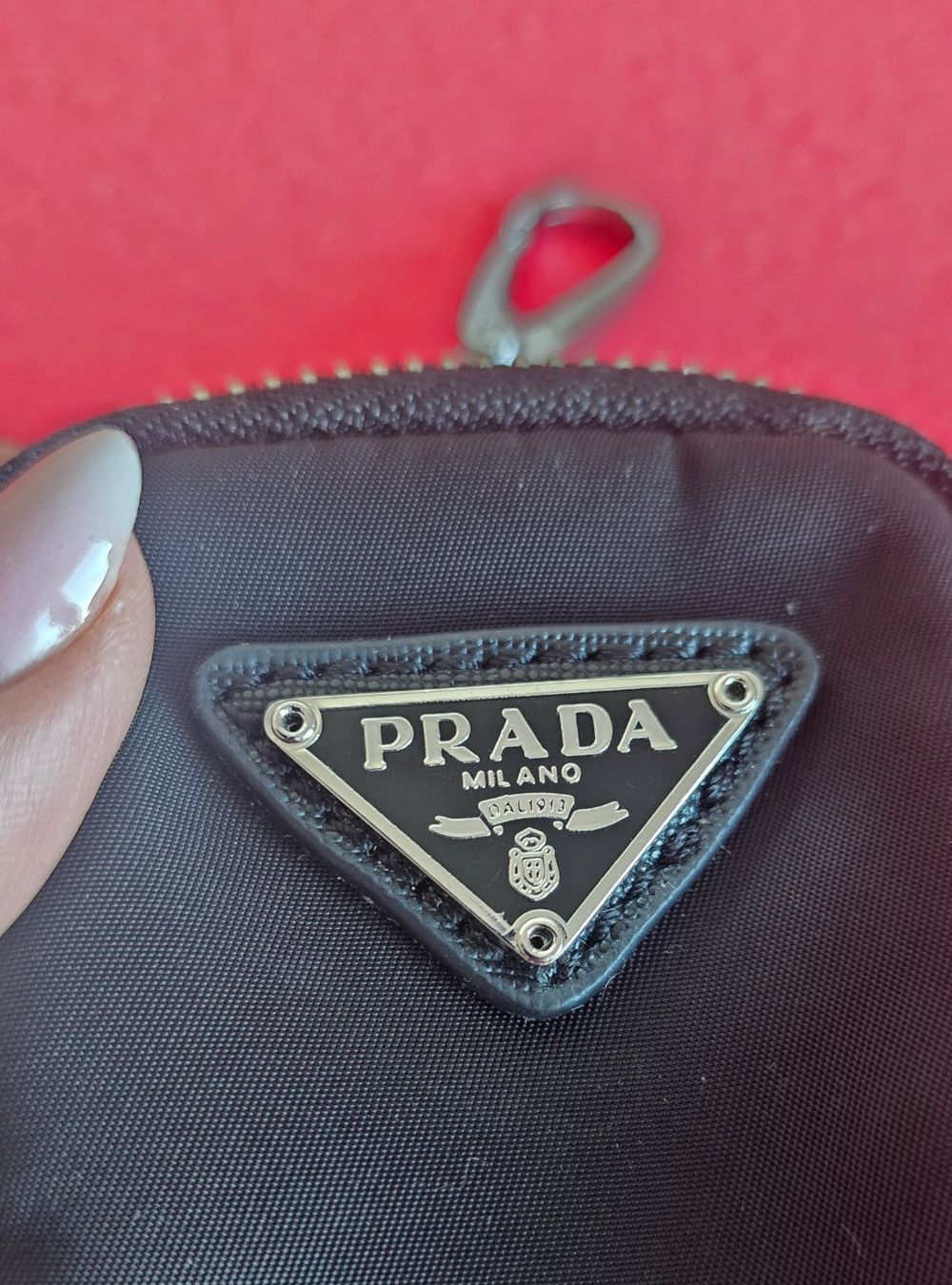 Prada Schlüsselanhänger & - bänder: *PRADA* Mini-Pouch -Nylon Schlüsselanhänger – Gebraucht aus Bronschhofen von David80 4
