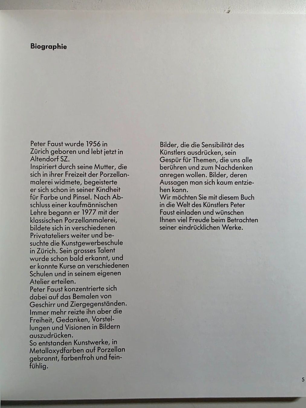 Livres: Peter Faust - Sinn des Lebens ... signiert – D'occasion à Walterswil BE par Lonitti 4