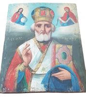 Ikone Hl. Nikolaus antik
