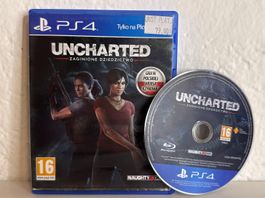 PS4 Spiel Uncharted: Verlorenes Erbe, sehr gut erhalten