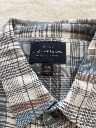 Herrenhemd Lucky Brand Gr. L/G