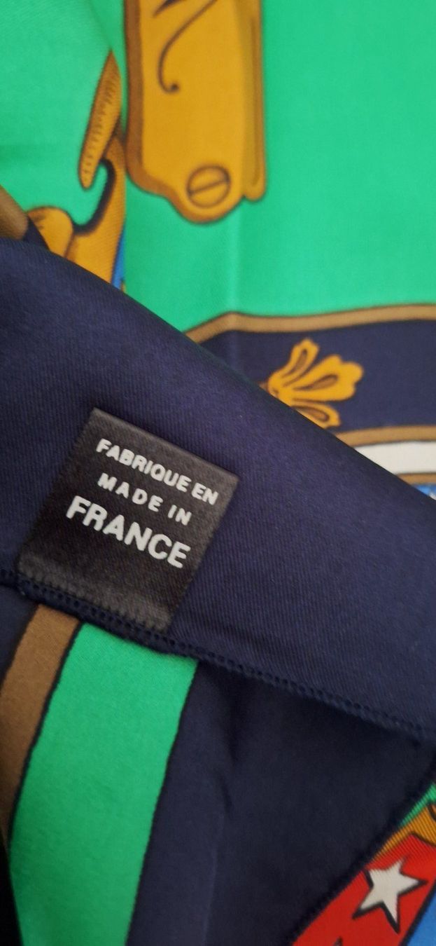 Foulards, Tücher & Schals: Foulard Vintage en soie – Gebraucht aus St-Triphon von Jldr0 5