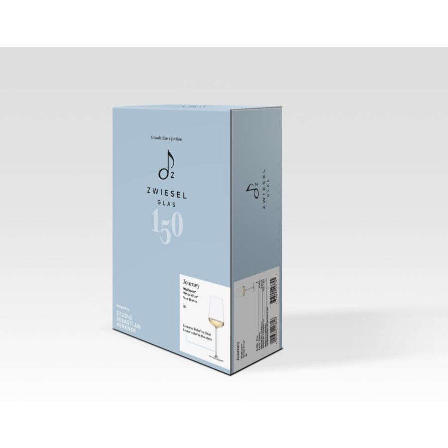 Zwiesel Bicchieri: Zwiesel Glas Journey Weingläser 2er-Set 446 ml – Nuovo e nell'imballaggio originale da Kägiswil venduto da pebart 3