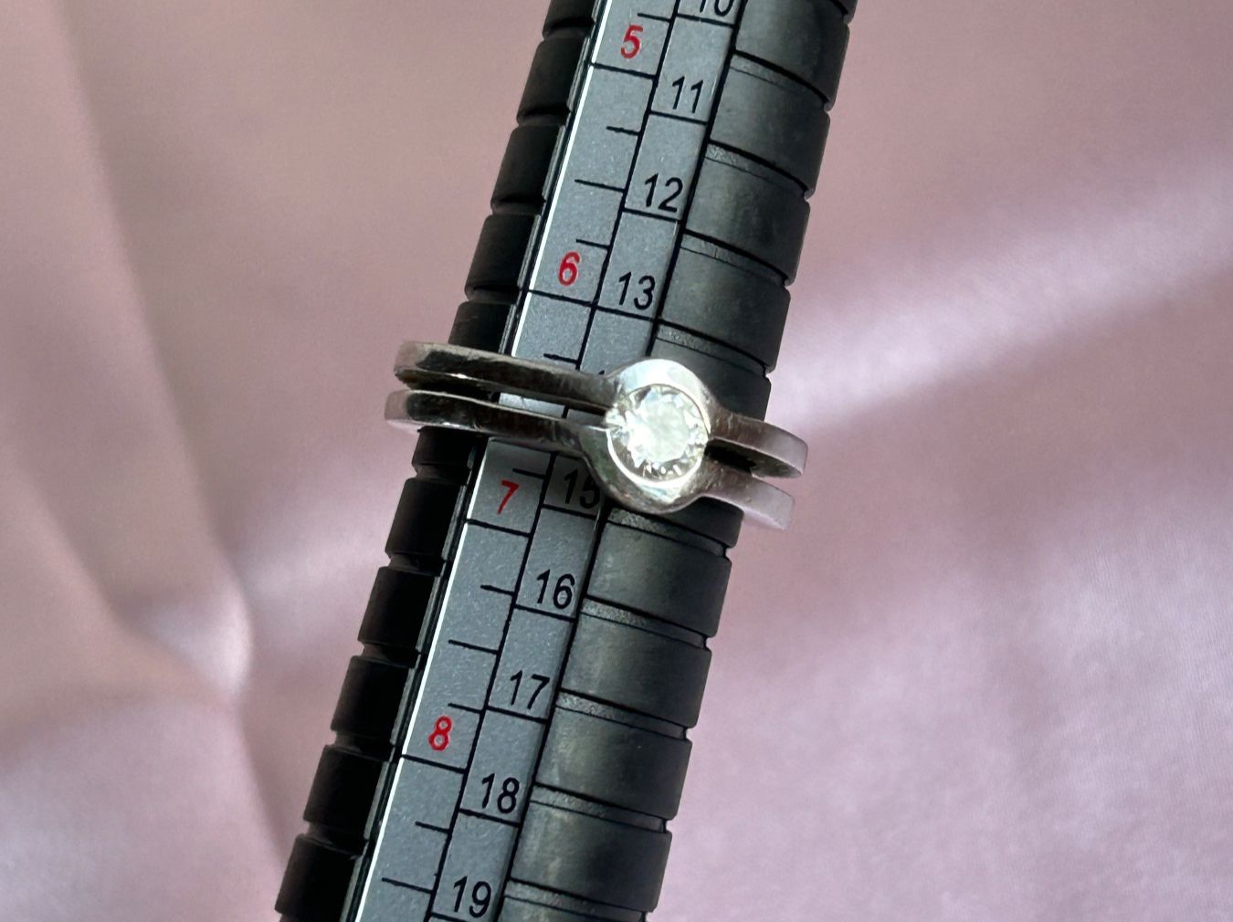 Ringe: Silberring  Classico weiss (53/14) – Gebraucht aus Laufen von Bellavitaboom 7