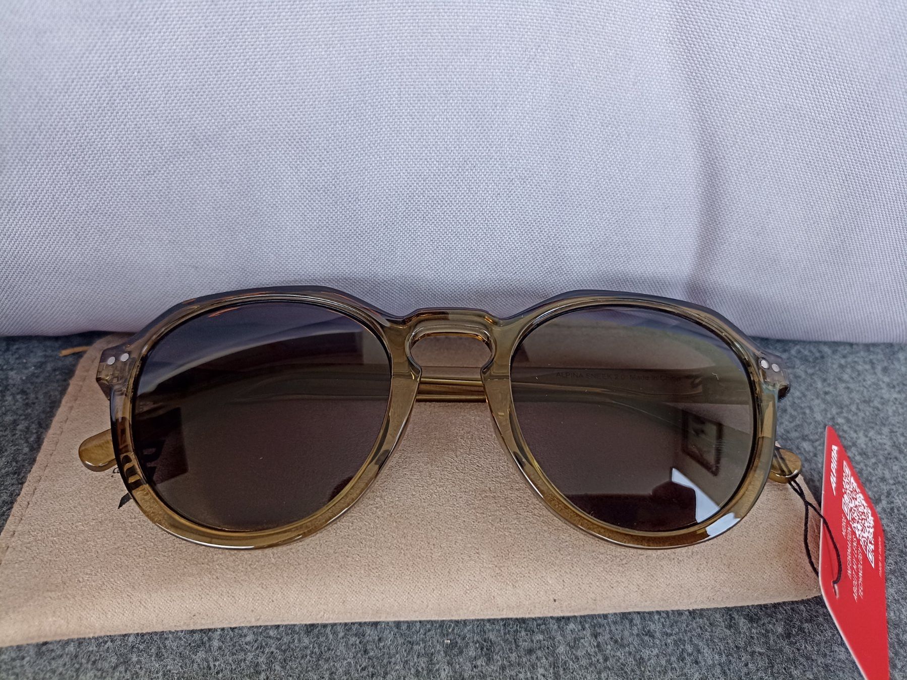 Alpina Occhiali & Lenti: Sonnenbrille Unisex Sneek 2.0 – Nuovo e nell'imballaggio originale da Schwyz venduto da Ser_z6mr