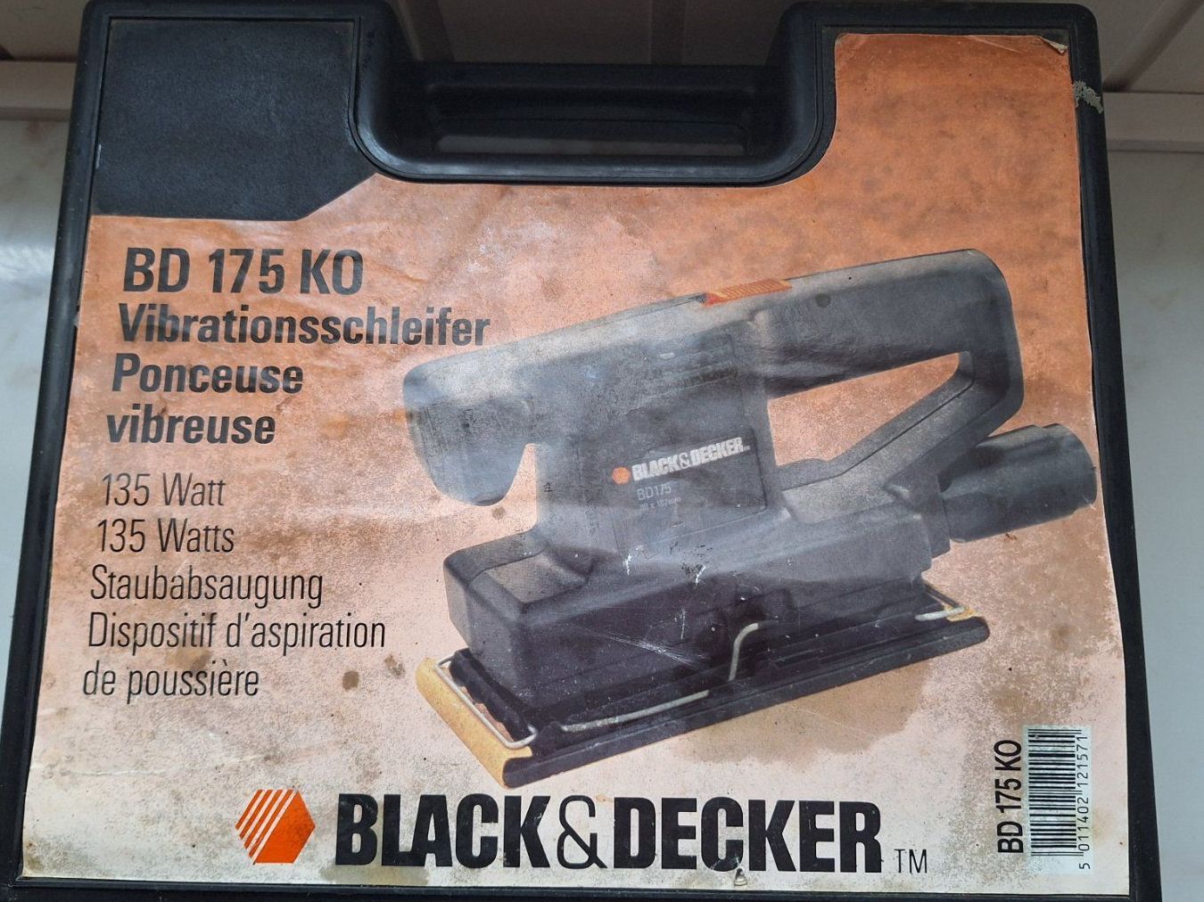 Schleifen & Polieren: Vibrationsschleifer "Black & Decker " Made in England , – Neu (gemäss Beschreibung) aus Dornach von majo8689