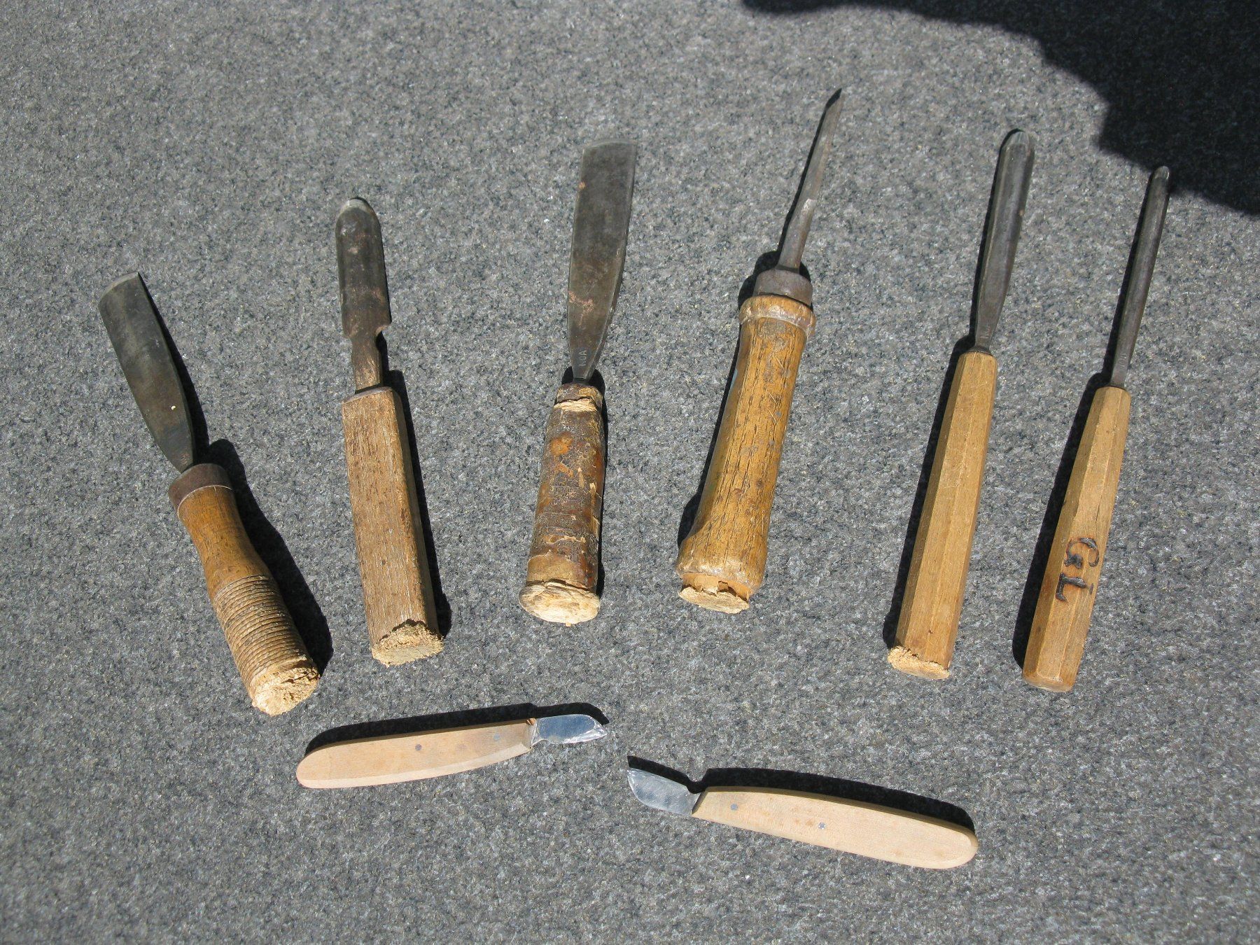Tous les outils: Schnitzmesser und Hohlmesser – D'occasion à Hittnau par Mares8335 7