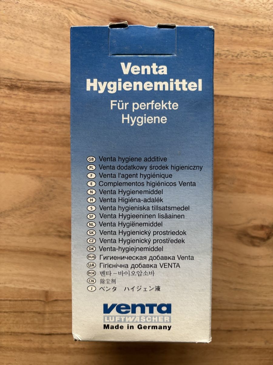 Deodoranti per ambiente: Venta Hygiene Additive for Airwashers 10-14 Days Refill – Nuovo e nell'imballaggio originale da Rüschlikon venduto da ArnaudEichenberger 2