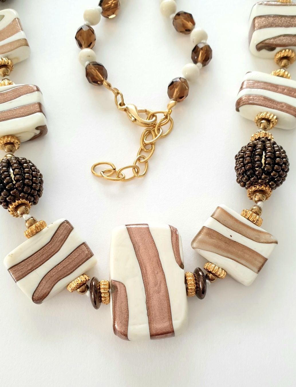 Murano Catenine: Murano Millefiori Collier – Nuovo e nell'imballaggio originale da Uetikon am See venduto da Coralreef 3