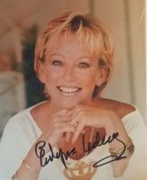 Évelyne Leclercq Autogramm signiert Foto 20x25cm