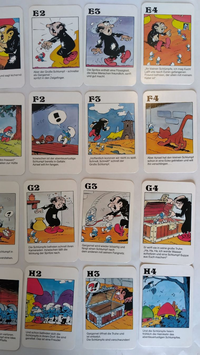 Giochi: Schlümpfe Quartett ab Fr. 4.- / 32 Karten – Usato da Bellach venduto da JingleJerry 4
