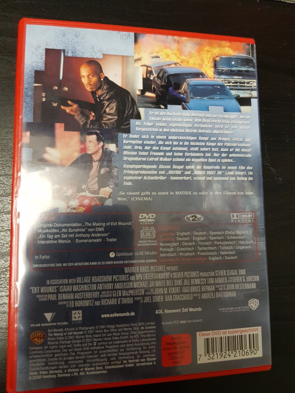 Tutti i DVDs: Exit Wounds – Usato da Frauenfeld venduto da aro_kph8 1