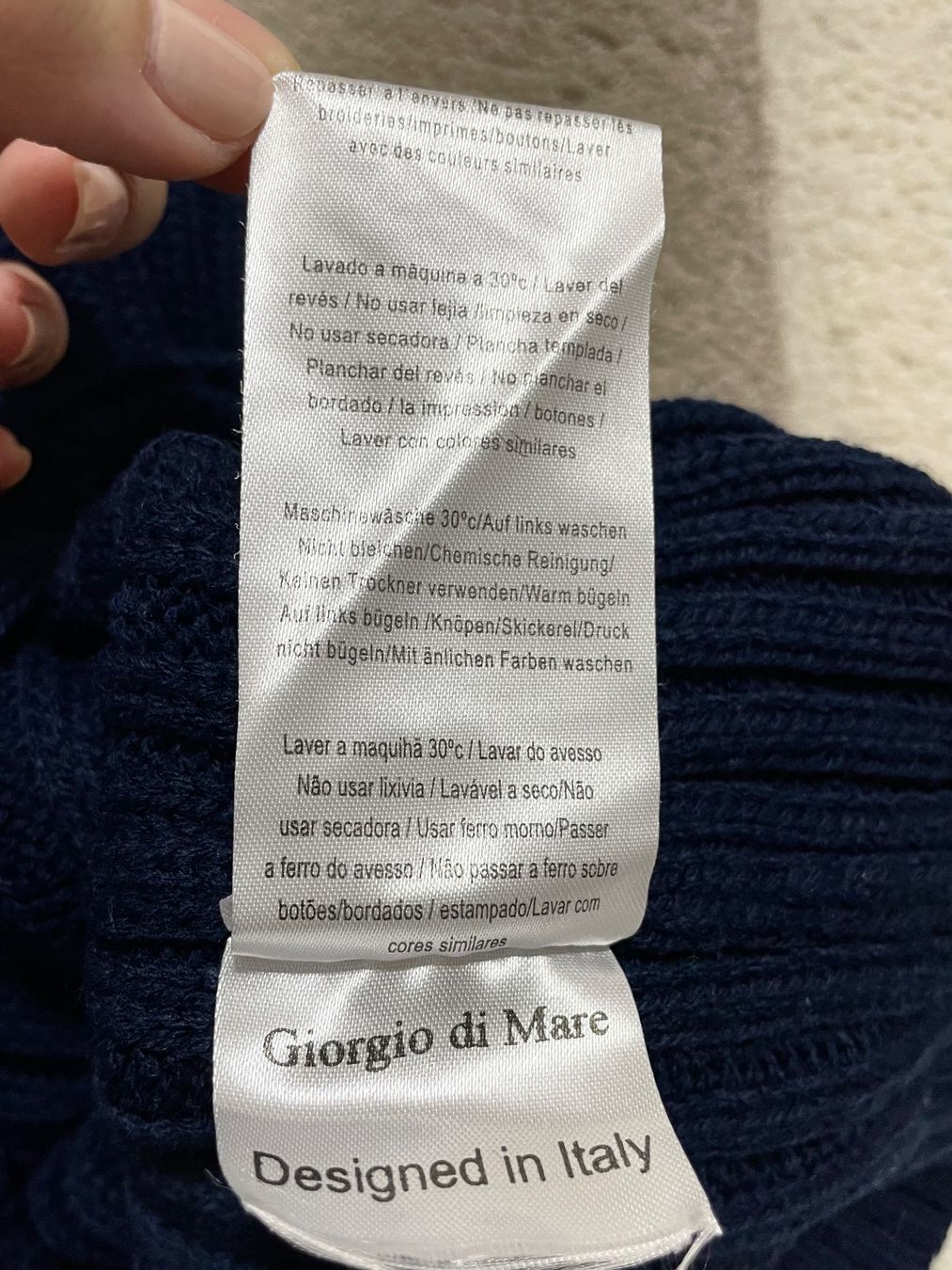 Maglioni & Felpe: GIORGIO DI MARE - KLEID PULL-OVER AUS WOLLE – Nuovo e nell'imballaggio originale da Zürich venduto da Mina_09 4