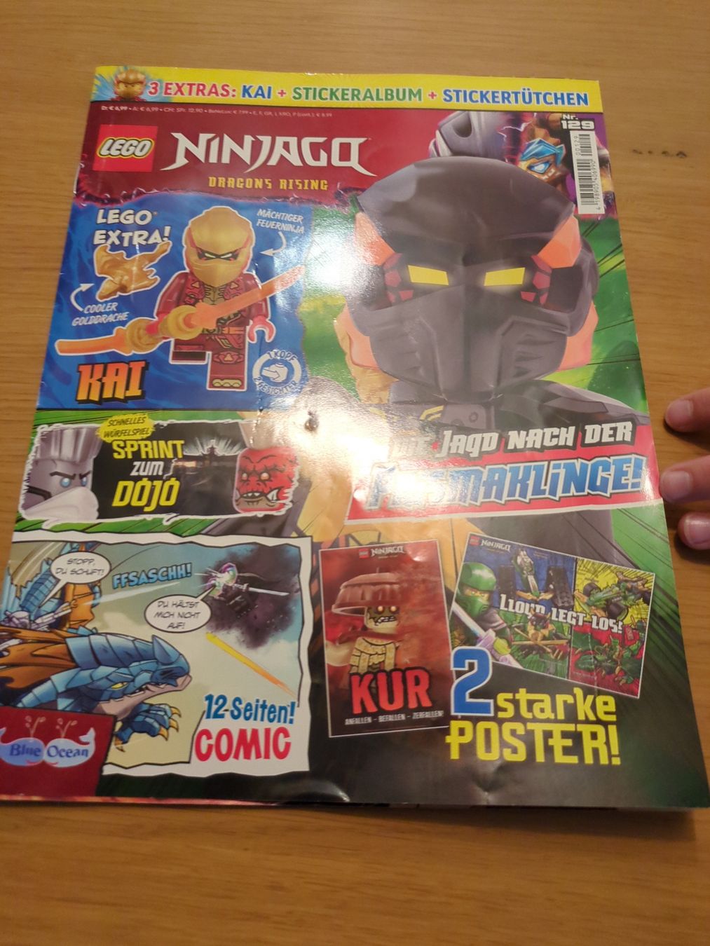Riviste & Magazine: Ninjago-Zeitschrift Nr. 129 – Usato da Liestal venduto da Greg99