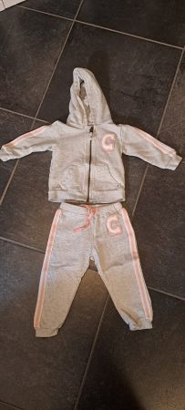 Baby Jogginganzug Set, Gr. 86 (Jacke) + 92 (Hose) von SMILE
