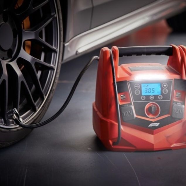 Caricatori & Batterie: Energiestation - Starthilfe / Kompressor - Formula 1 PJ 125 – Nuovo e nell'imballaggio originale da Reinach BL venduto da HT20 4