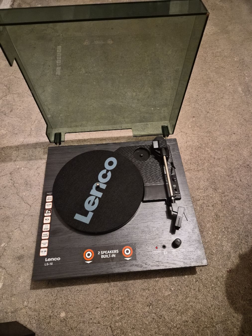 Lenco Giradischi: Platine Vinyle Lenco LS-10 - – Usato da Bern venduto da Free-zone 1