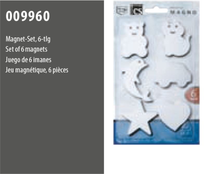 Calamite: Magnetset MAGNO 6Stk. – Nuovo e nell'imballaggio originale da Wettingen venduto da kochshop 1