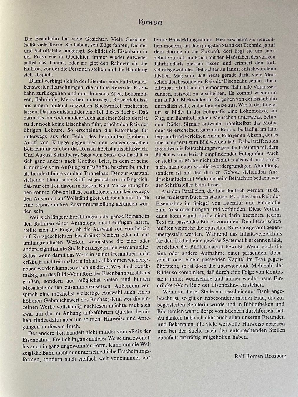 Libri: Vom Reiz der Eisenbahn – Usato da Schattenhalb venduto da Bjord 5