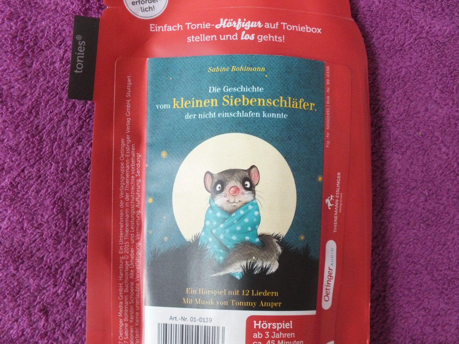 Tonies Giocattoli: Tonie Box Figur - Siebenschläfer -  NEU & OVP – Nuovo e nell'imballaggio originale da Müllheim Dorf venduto da Seeeule01 3