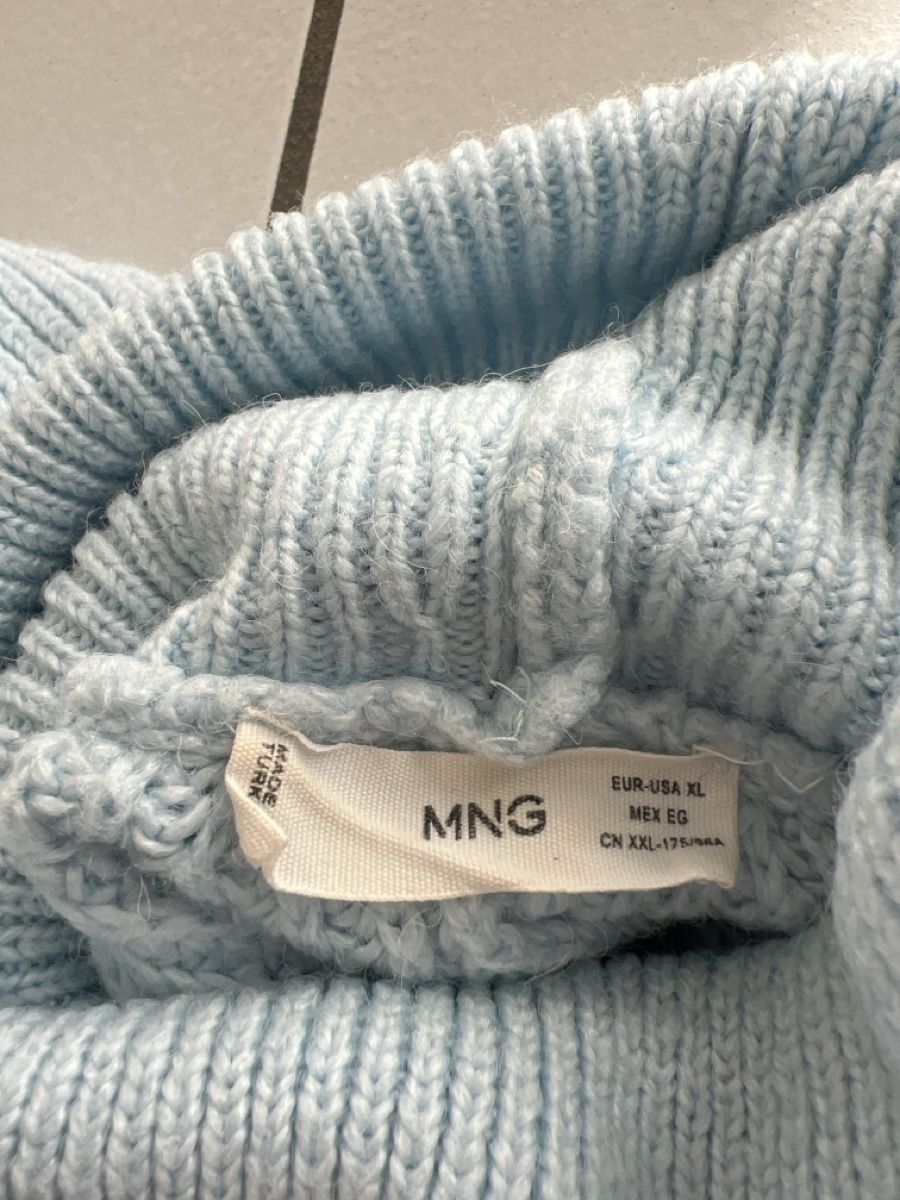 Mango Maglioni & Felpe: Winter Strickpullover von MNG, hellblau, Gr. XL/XXL – Usato da Oberuzwil venduto da DanaB01 2