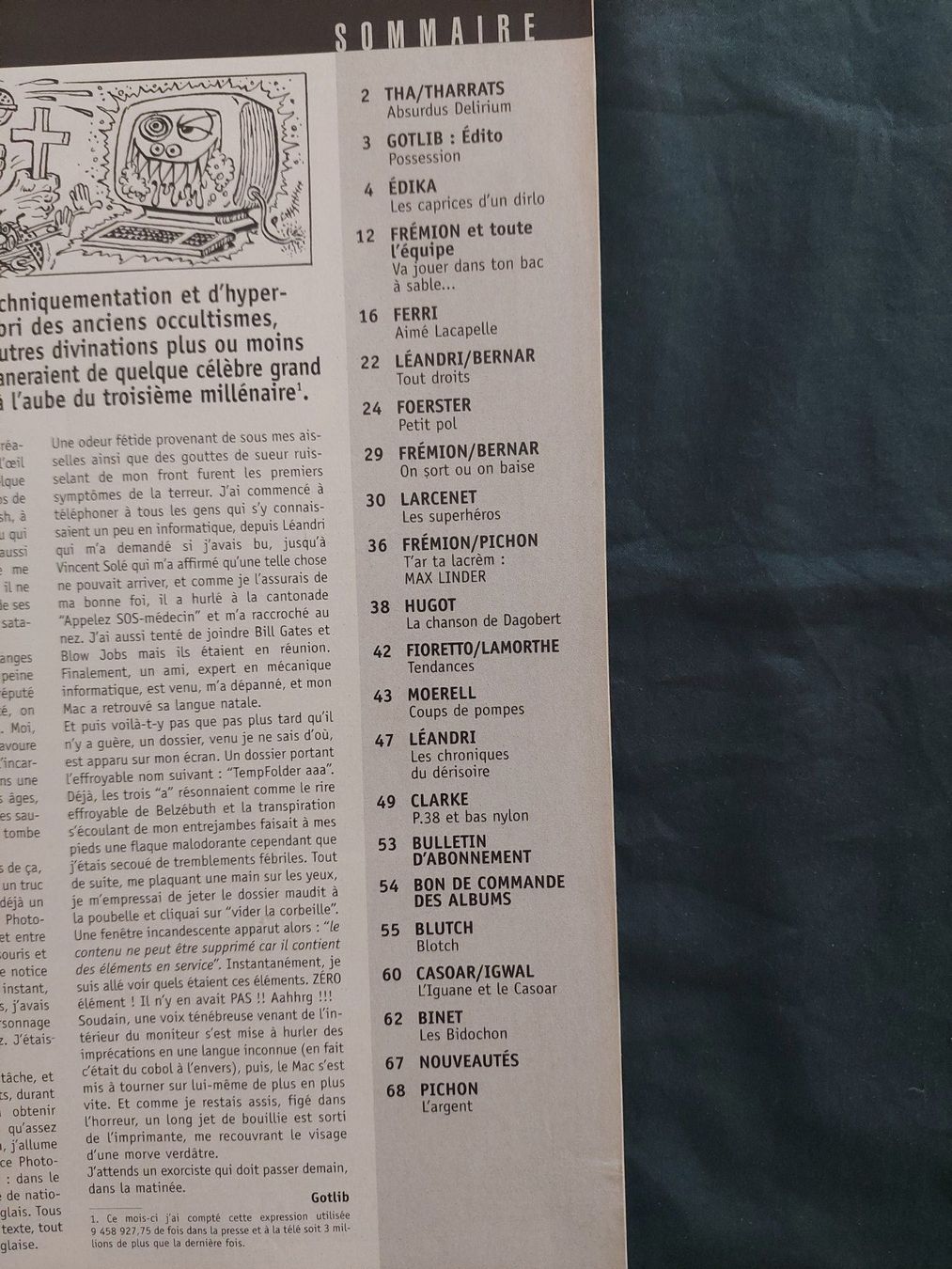 Fumetti: Fluide Glacial No283 Janv. 2000 TBE – Usato da Genève venduto da Blu_BD 2