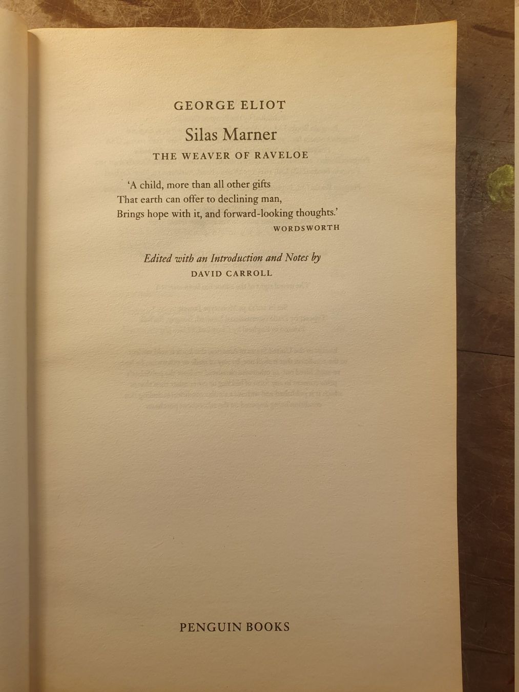 Libri: Silas Marner - George Eliot – Usato da Zürich venduto da loosebone 2