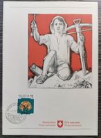 TR69 Document + Timbre Suisse 1992 Oblitere